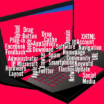 laptop, notebook, account, administrator, drag and drop, feedback, google, facebook, twitter, hardware, apple, microsoft, social media, network, plugin, tiktok, server, download